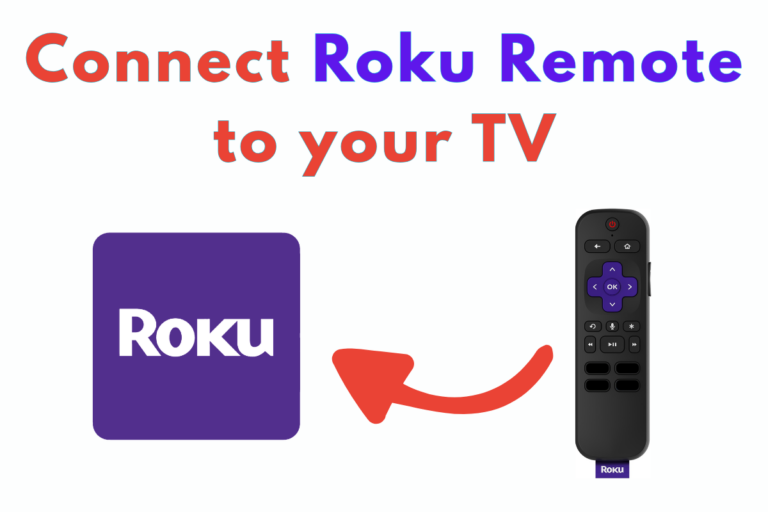 Connect Roku Remote to your TV