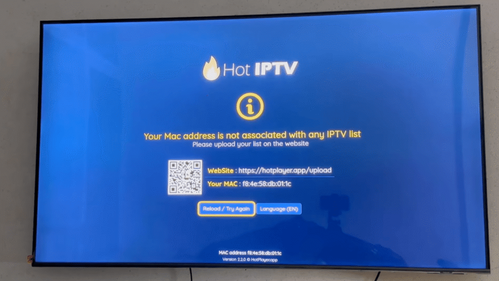 Hot IPTV Mac Address Upload List