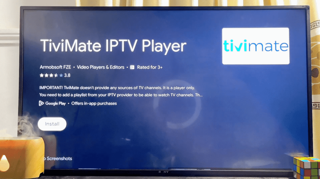 TiviMate on Google Chromecast Installation